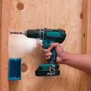 EREDETI KÉSZLET: VEZETÉK NÉLKÜLI FÚRÓ + ÜTVECSAVAROZÓ + 26 KIEGÉSZÍTŐ + 2 AKKUMULÁTOR